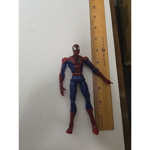 Super Articulating Spider-Man Action Figure Toy Biz 6” 2003 The Movie Marvel - Picture 5 of 5
